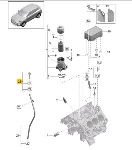  95810716810 Porsche