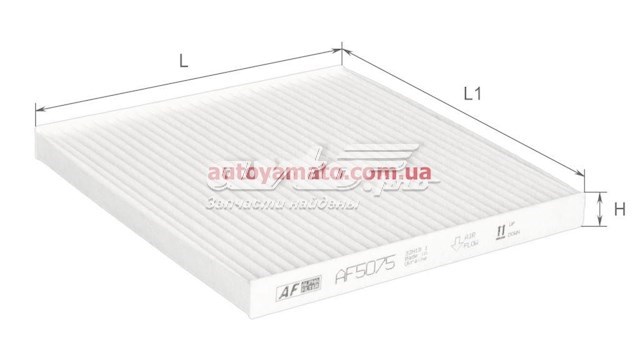 Купити AF5075 Alpha Filter Фільтр салону вугільний