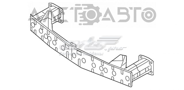 Підсилювач бампера переднього TK4850070 Mazda