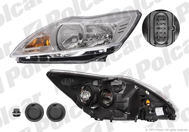 Фара дальнього світла в зборі Polcar 320509E