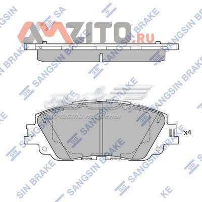 Купити SP4275 Sangsin Колодки гальмівні передні, дискові