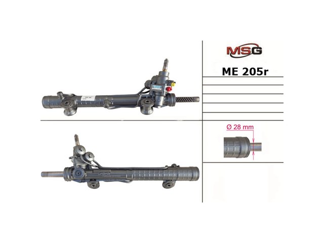 РМК рульовго механізму MSG RE9021KIT ціна, від 30.10 USD