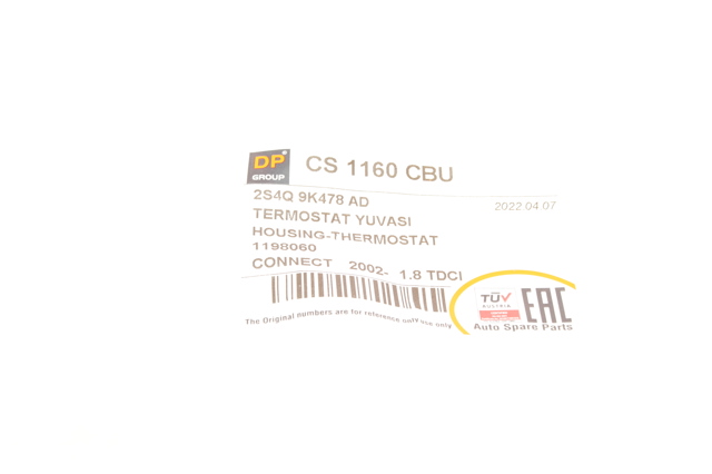 Кожух термостата DP Group CS1160CBU ціна, від 13.24 USD