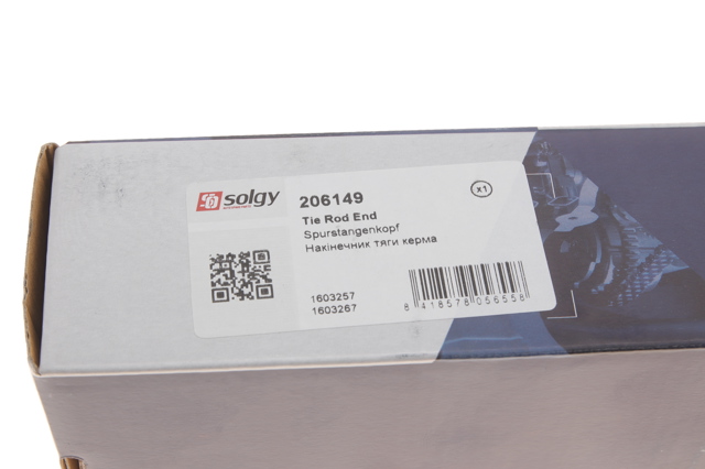 Накінечник рульової тяги, зовнішній Solgy 206149