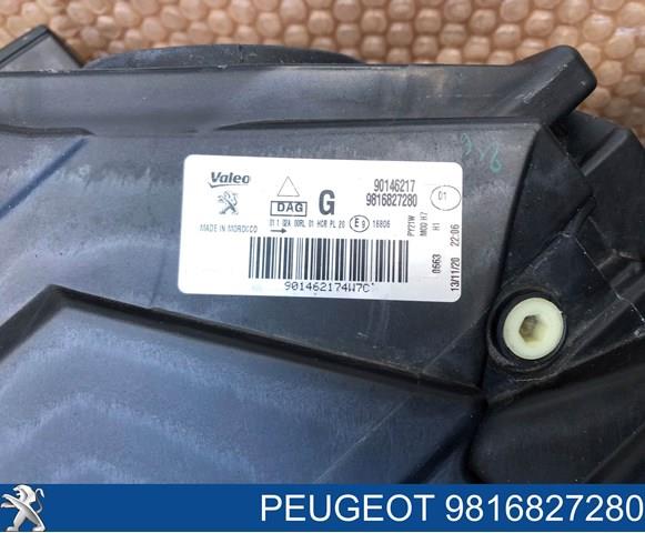 Купити 9816827280 Peugeot/Citroen Основна фара в зборі ліва