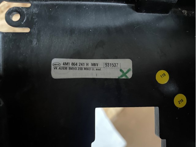 VAG 4M1864241H ціна, від 59.55 USD
