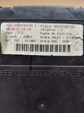 9644098180 Peugeot/Citroen 