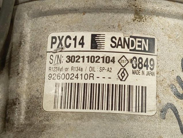 Купити 926002410R Renault (RVI) Компресор кліматичної установки