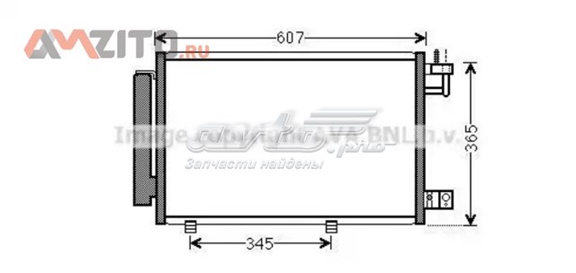 Радіатор кондиціонера FDA5439D AVA