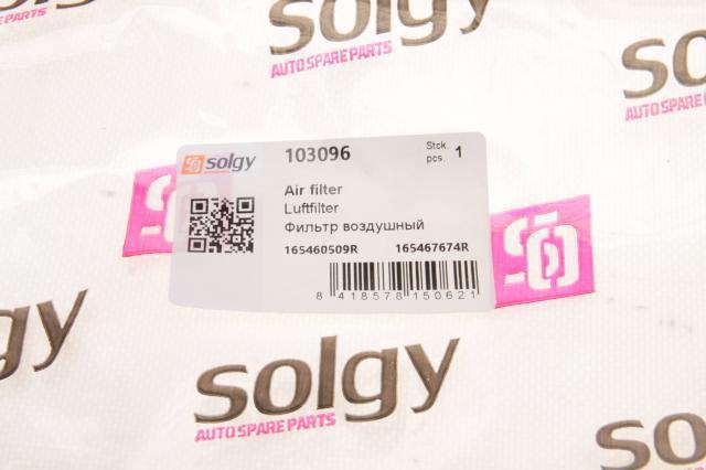 Купити 103096 Solgy Автомобільний фільтр повітря