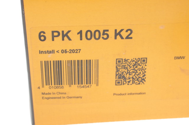 6PK1005K2 Continental/Siemens Ремінь приводний, агрегатів, комплект