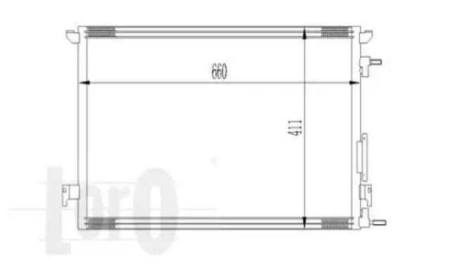 Конденсатор кондиціонера Depo/Loro/Abakus 0370160013 ціна, від 71.03 USD