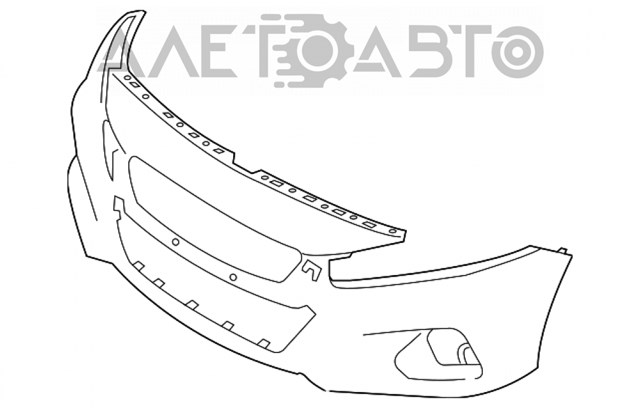 Бампер на авто Nissan/Infiniti 620226CA0H ціна, від 217.54 USD