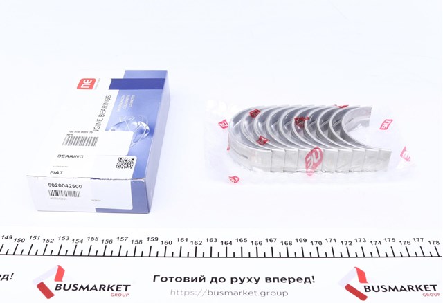 Купити 180020000515 NE/NPR Вкладиші колінвала, корінні, комплект, 1-й ремонт (+0,25)