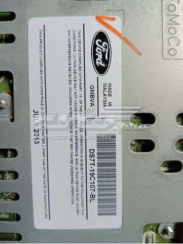 DS7T19C107BL Ford 