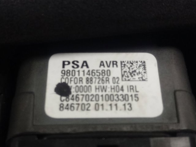 9801146580 Peugeot/Citroen Камера заднього виду