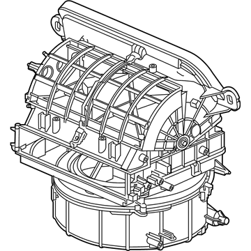 Купити 79305TVAA01 Honda Корпус вентилятора пічки (опалювача салону), в зборі