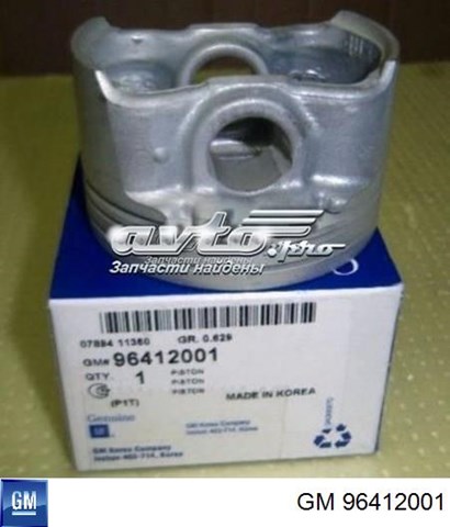 Поршень з пальцем без кілець, STD 96412001 General Motors