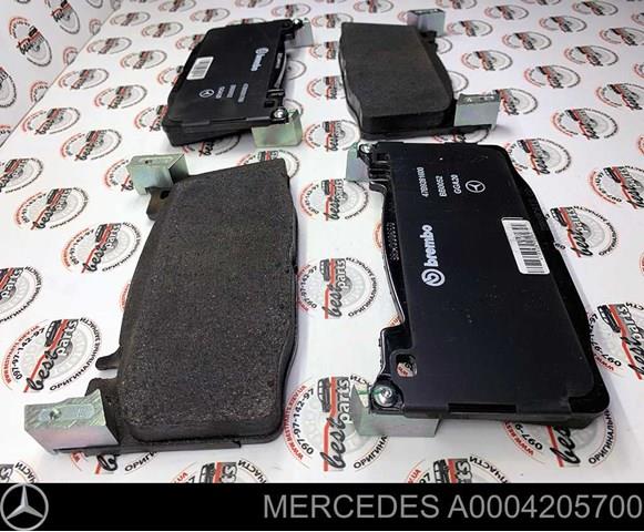 Купити A0004205700 Mercedes Колодки гальмівні передні, дискові