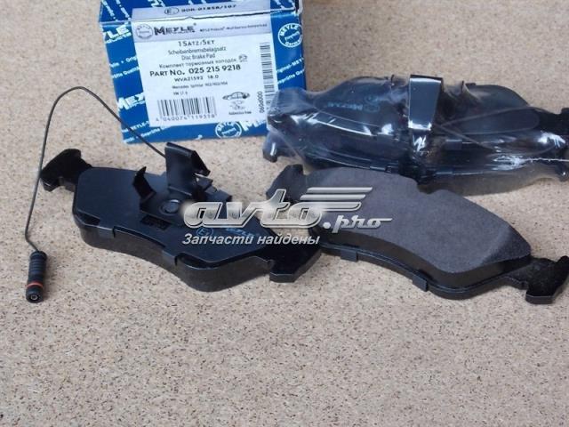 Задні гальмівні колодки Meyle 252159218 ціна, від 22.77 USD