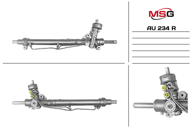 Рульова рейка AU234R MSG Rebuilding