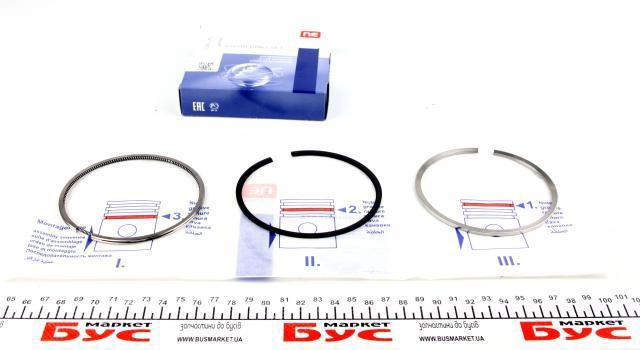Кільця поршневі на 1 циліндр, STD. 120020000100 NE/NPR