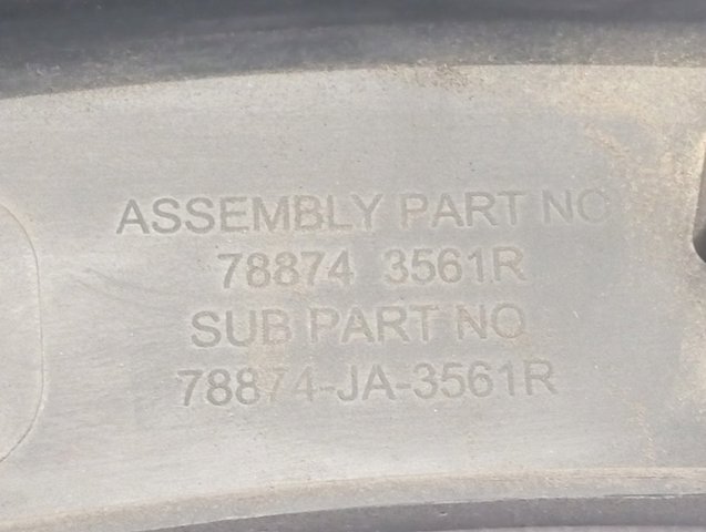 Молдинг задньої арки крила, правий Renault (RVI) 788743561R ціна, від 45.94 USD