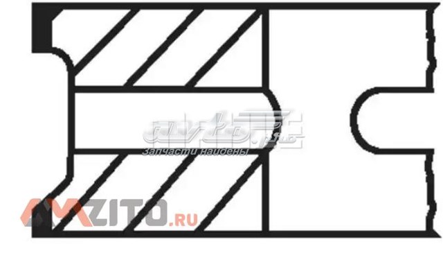 Комплект поршневих кілець компресора, на 1 циліндр, STD Mahle Original 20503N0 ціна, від 10.39 USD