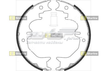 Колодки ручника BC08850 Starline