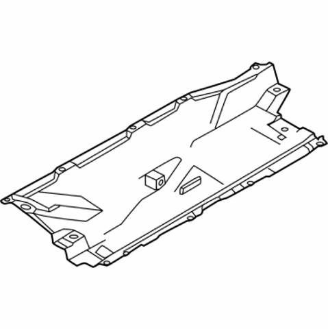 Купити 748146RR0A Nissan/Infiniti Захист днища, правий