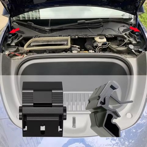 Купити 147287200C Tesla Пістон (кліп) кріплення бампера, переднього