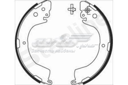 Купити BC07620 Starline Колодки гальмові задні, барабанні