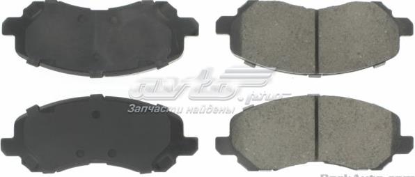 10208660 Centric Parts Передні гальмівні колодки