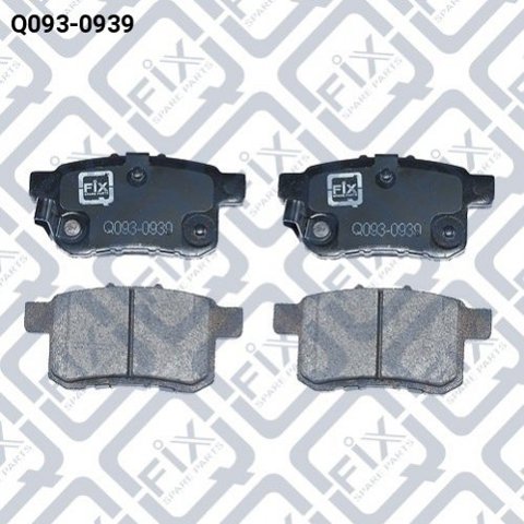 Купити Q0930939 Q-fix Задні колодки