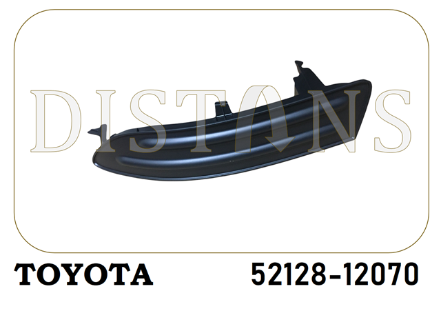 Заглушка/ решітка протитуманних фар бампера переднього, ліва 5212812070 Toyota