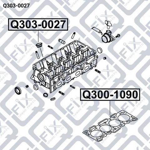 Купити Q3030027 Q-fix Кільце ущільнювальне свічкового колодязя
