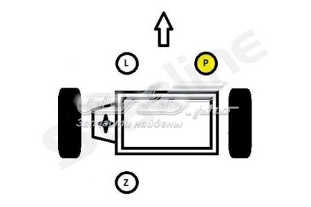 Права опора двигуна Starline SM0085
