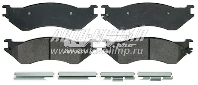 Гальмівні колодки Wagner ZX702 ціна, від 32.05 USD