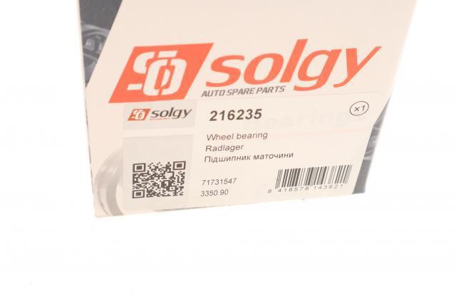 Купити 216235 Solgy Підшипник ступиці передньої