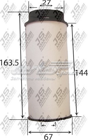 Фільтр тонкого очищення палива JS Asakashi FE23001 ціна, від 20.21 USD