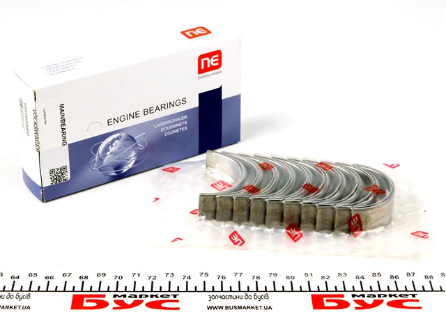 Вкладиші колінвала, шатунні, комплект, 1-й ремонт (+0,25) NE/NPR 181038000215