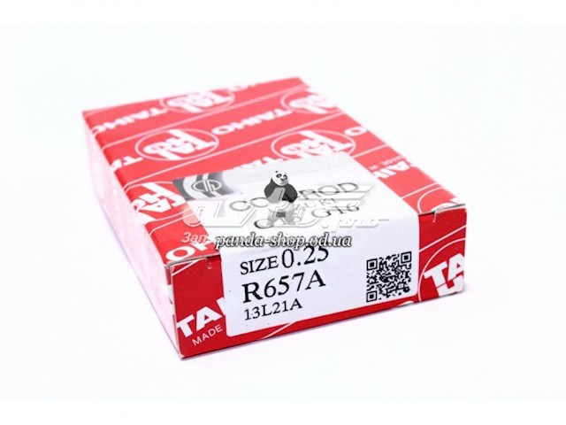 Купити R657A025 Taiho Вкладиші колінвала, шатунні, комплект, 1-й ремонт (+0,25)
