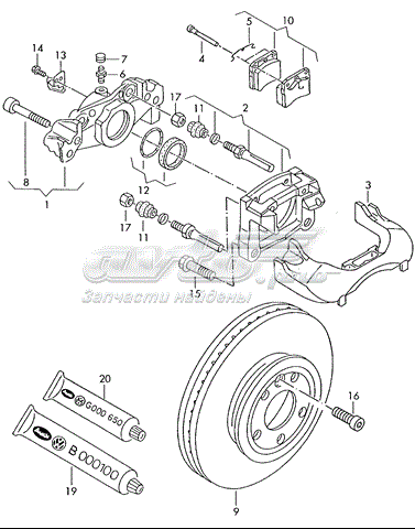  VAG 701698461AX ціна, від 555.51 USD