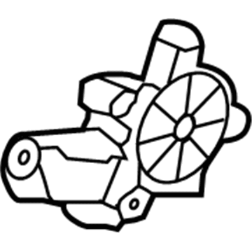 Двигун склопідіймача двері передньої, правої KIA Sedona (YP) (Кіа Sedona)