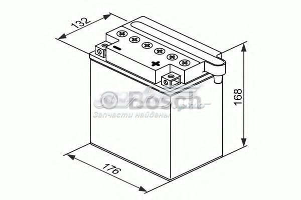 Купити Акумулятор Bosch 30 А/г (0092M4F600)