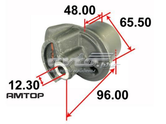 Сайлентблок задньої балки/підрамника AAMTO1060 Tenacity