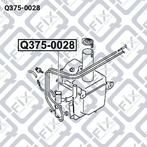Моторчик омивача Q3750028 Q-fix