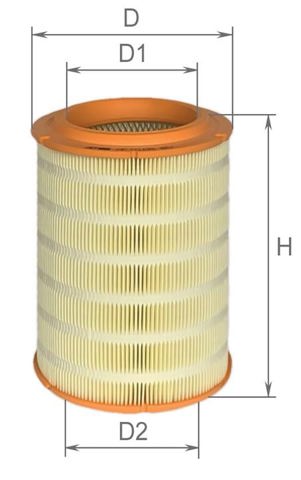 AF0168 Alpha Filter Повітряний фільтр двигуна