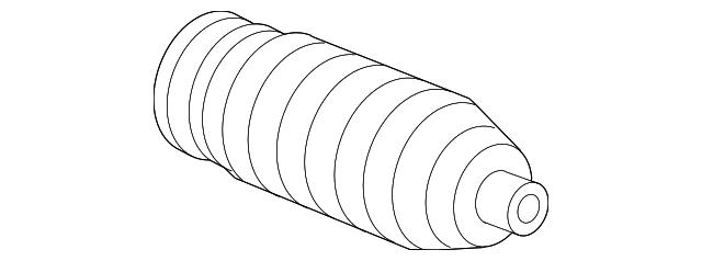 Пильник рульового механізму/рейки, лівий 53534SNAA01 Honda