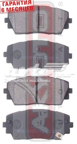 Купити AKD12107 Akyoto Колодки гальмівні передні, дискові